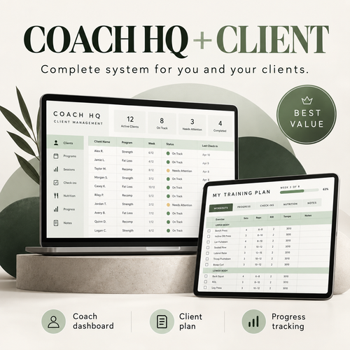 Coach HQ + Client bundle preview